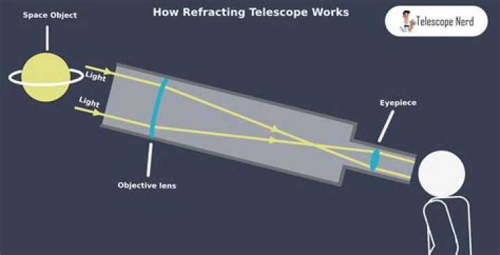 Does a telescope reflect or refract light?