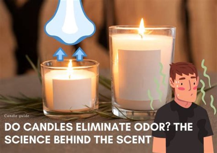 Does lighting a candle get rid of smells?
