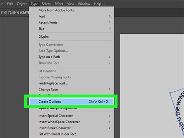 How do I clean up text in Illustrator?