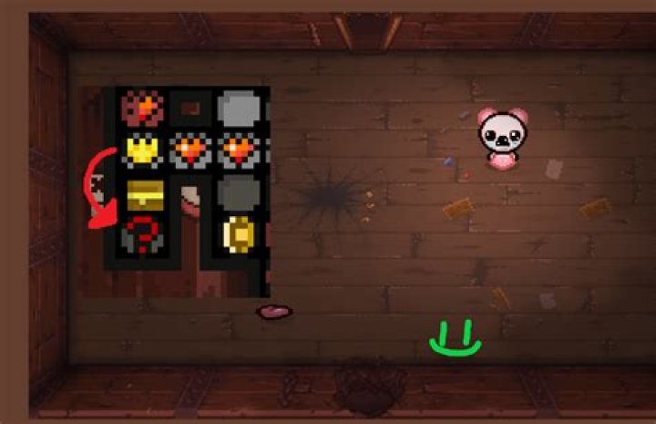 How do I get to the dark room binding of Isaac?