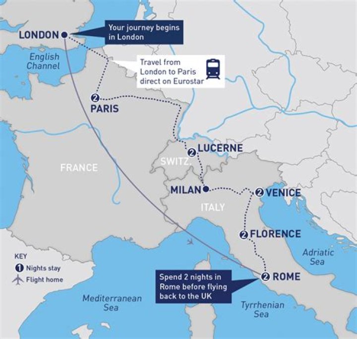 How far is London from Singapore?