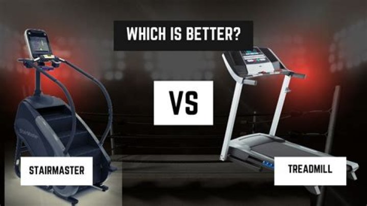 Is a stepper better than a treadmill?