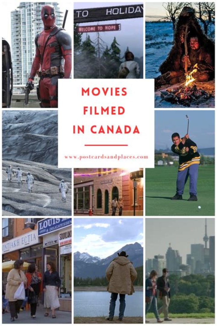 What Hallmark movies were filmed in Canada?