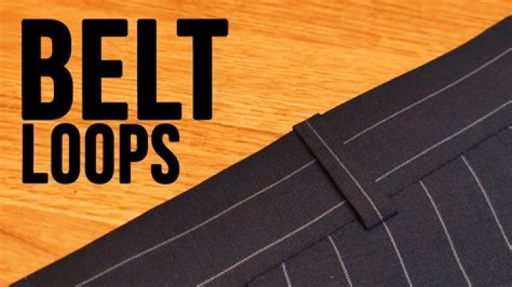 What is a belt loop called?