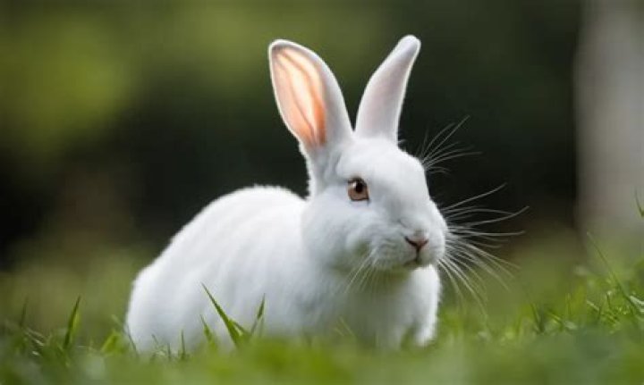 What is a white rabbit?