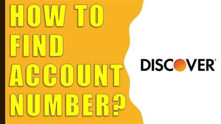 What is my Discover account number?